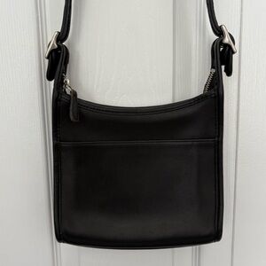 Vintage Coach Legacy Black Leather Handbag